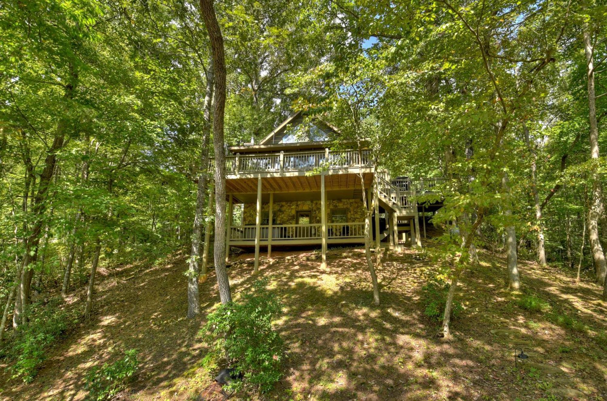 Waywish Waterfront Cabin In Blue Ridge Mountains Dış mekan fotoğraf