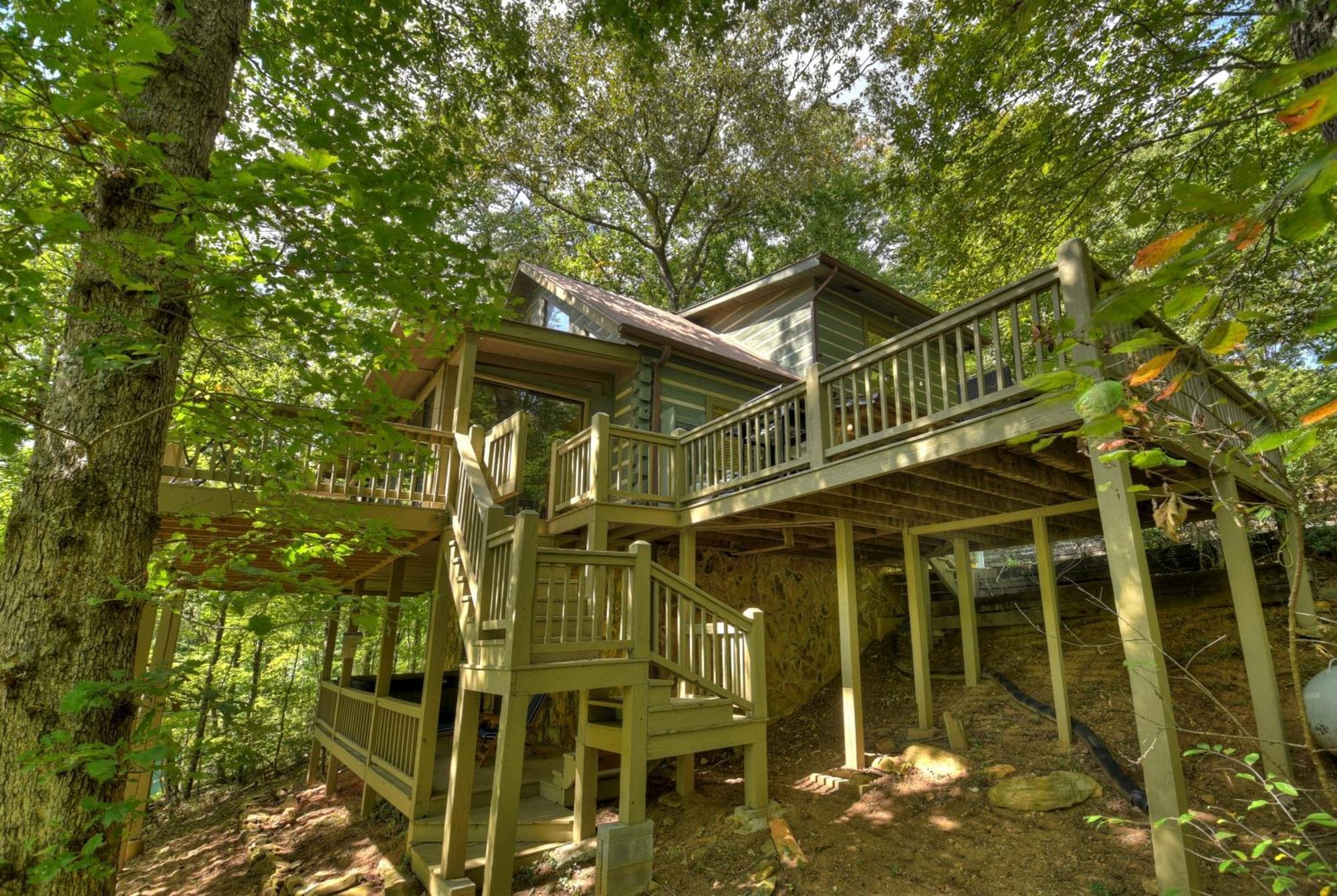 Waywish Waterfront Cabin In Blue Ridge Mountains Dış mekan fotoğraf